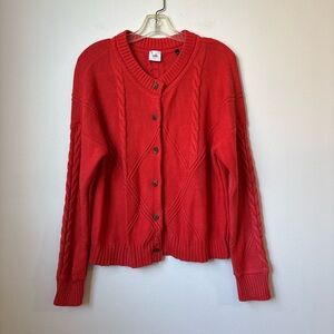 Cabi cable knit cardigan